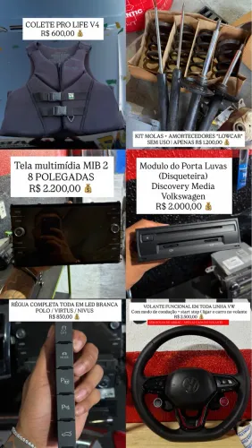 PEÇAS VW VIRTUS NIVUS POLO