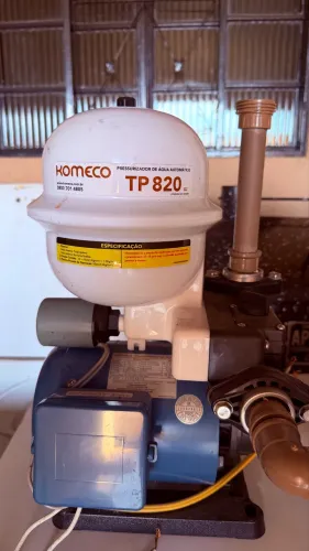 Pressurizadores komeco TP 825T e TP 820