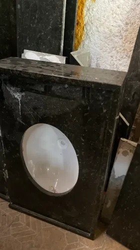 Pia granito com Cuba