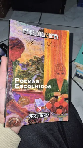 Livro POEMAS ESCOLHIDOS - Fernando Pessoa (Usado)