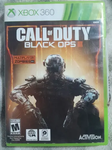 Call of Duty: Black Ops III - Xbox 360 (mídia física)