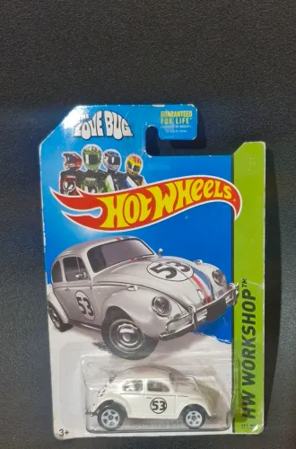 Hot Wheels Vw Fusca Volkswagen Beetle Love Bug <br>THE FowT D HOwKees<br>11 2<br>E D HOwKees<br>11 2<br>E