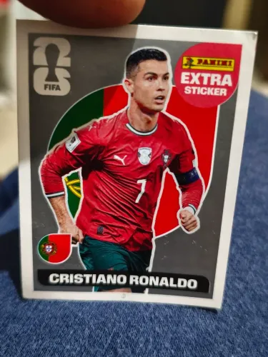 Figurinha do Cristiano Ronaldo, praticada.. aceito proposta