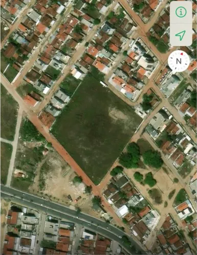 Área com 10 mil metros 