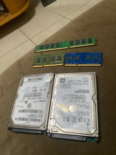Hds,memórias Rams pc,notebook 