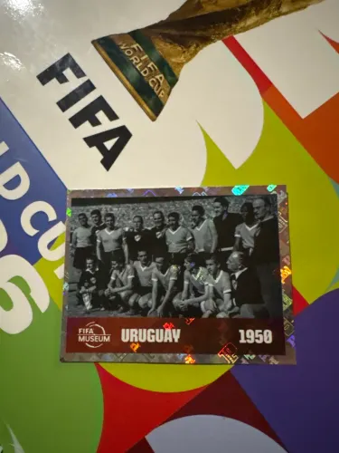 Figurinha da Copa 2026 - Uruguay 1950 brilhante FWC 10