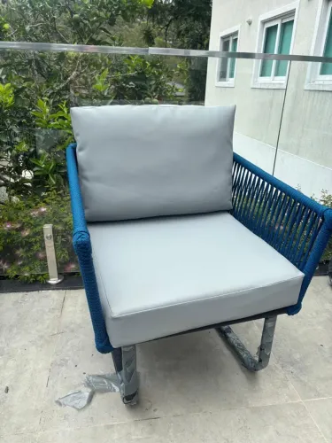 Conjunto Completo (Sofá + 2 Poltronas + Mesa Lareira):