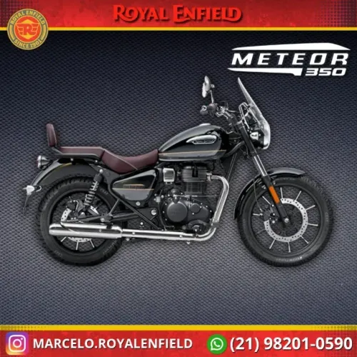 Meteor 350 2027 0KM Supernova Black - Marcelo Mattos