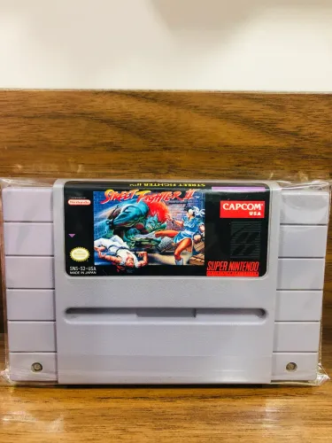 Street Fighter II Super Nintendo Original