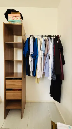 Closet com nichos