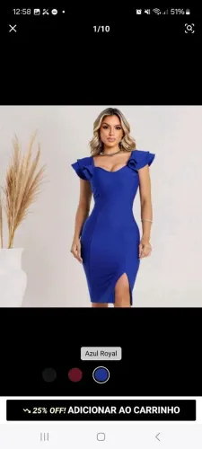 Vestido Shein