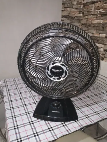 Ventilador Mondial Turbo 110v. Novo 8pas
