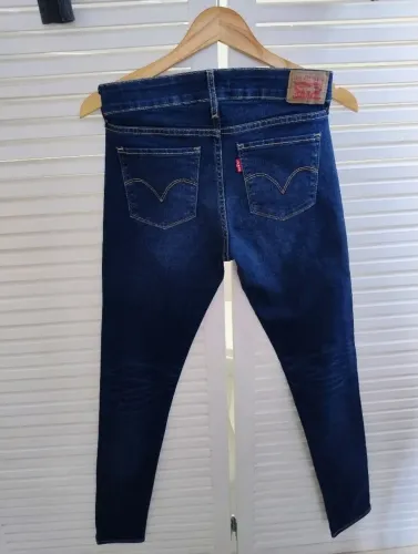 Calça Levi's infantil tam.12 super skinny