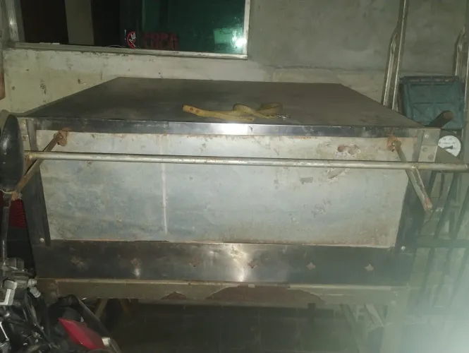 Forno com pedra para assar pizza