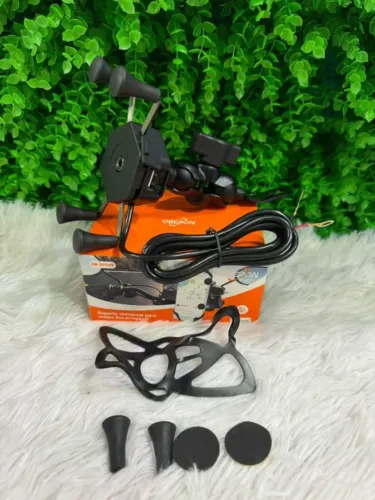 Suporte e Carregador Universal para Moto
