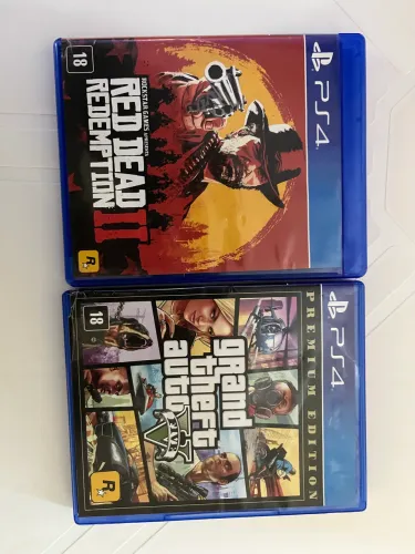 GTA V + RED DEAD REDEMPTION 2 PS4