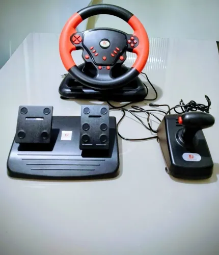 Volante para PS3, PS2 e PC