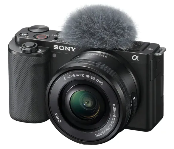 Câmera Sony  zve10 com lente 