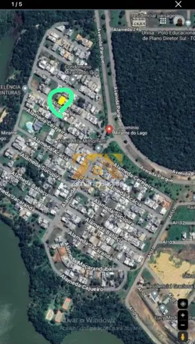 Terreno, 420 m² - Condomínio Mirante do Lago-Próximo á Ulbra- Palmas/TO