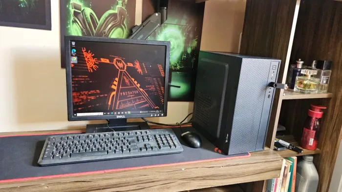 Pc completo i5, 4gb ram, ssd 120gb, monitor 17polegadas