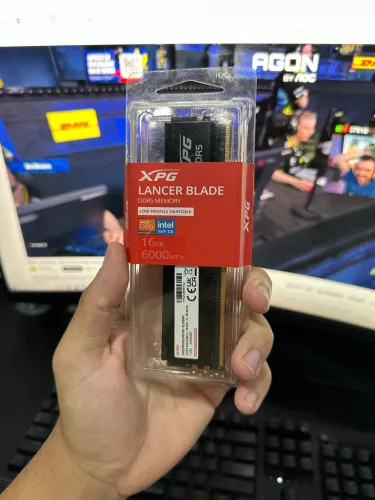 Memória DDR5 XPG Lancer Blade, 16GB, 6000MHz, Black, AX5U6000C4816G-SLABBK
