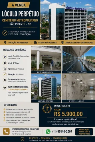 VENDE-SE LÓCULO PERPÉTUO