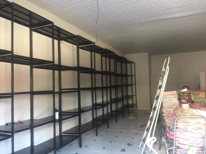 Estante de Ferro Prateleira 2,70m Altura 60 cm Profundidade