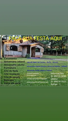 Locação para festa 