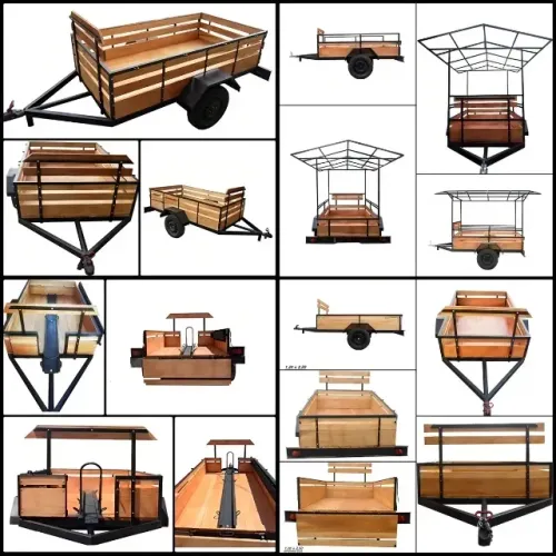 12 projetos para carretinhas reboque 