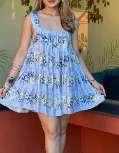 Vestido curto farm 