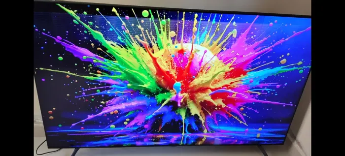 Smart tv Samsung 70 polegadas 4k detalhe na imagem 