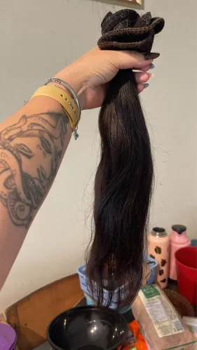 Mega hair 130 gramas 50 centímetros