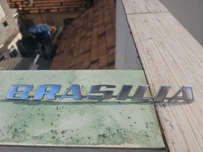 Emblema brasilia original - Usado