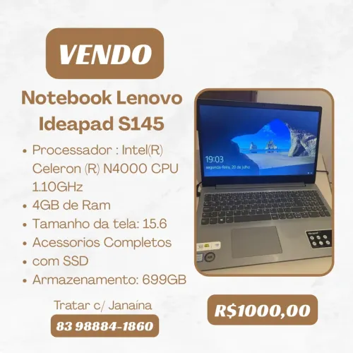 Notebook Lenovo idealpad