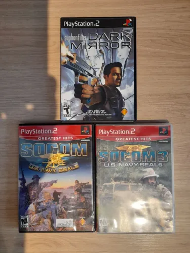 Socom Dark Mirror Jogos Ps2