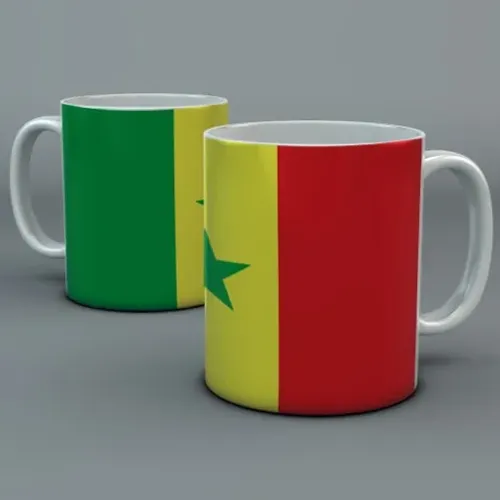 Caneca Senegal Copa 2026 Personalizada