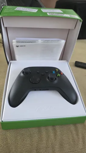 Controle Xbox carbon 