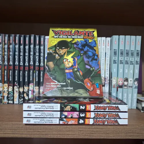 Mangas Vigilante 1 a 4