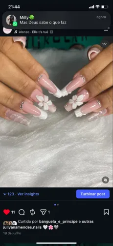 Alongamento em gel 50,00