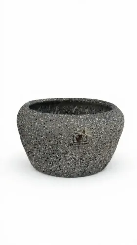 Vaso de Cerâmica Granito Lóris 12x16 cm