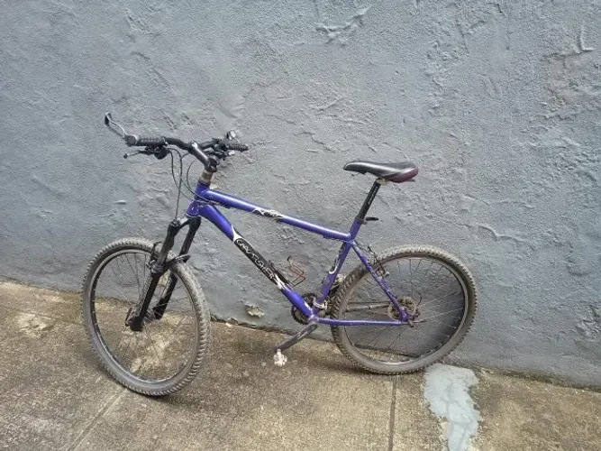 Bicicleta Gary Fisher Aro 26, Suspensão Manitou, Câmbios Deore, 27 marchas