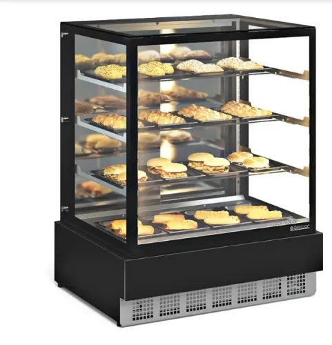 Vitrine Estufa 100cm SEM BANDEJA - GELOPAR - usada
