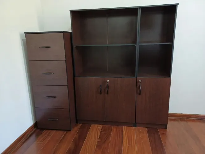 Armário com fichario