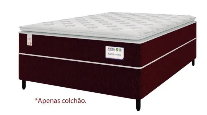 Colchão de Casal Pluma Spring 138x188x26 (NOVO A PRONTA ENTREGA)