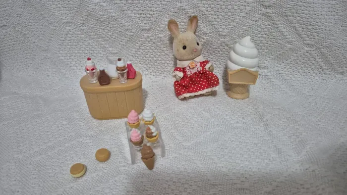 Sylvanian families quiosque de sorvete