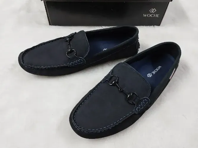 Drive Mocassim Masculino em Couro Nobuck N°.39
