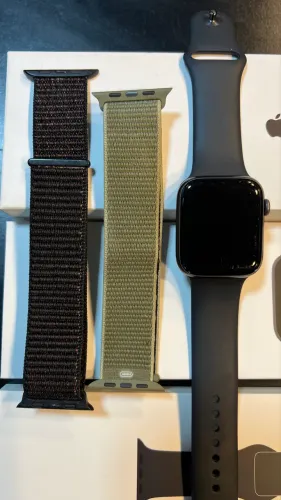 Apple Watch SE 44mm (modelo a2352) marcas de uso na tela