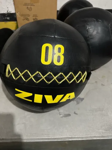 Kit de Bolas de Peso ZIVA (Wall Balls + Medicine Balls com Pegada) - Profissional