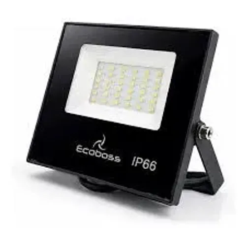 Refletor LED 100W Brasil LED 6500K IP66 Bivolt Preto - Novo a pronta entrega 