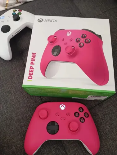 Controle Microsoft Xbox Series X/s Sem Fio-Edição Deep Pink